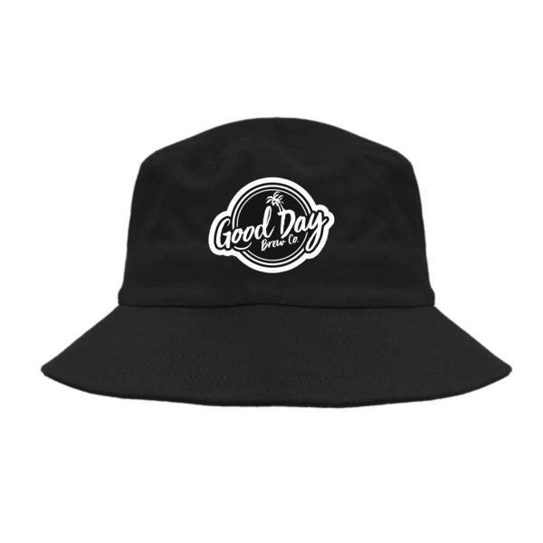 Bucket Hats Full Color Print  Black - Your Logo  Thumbnail