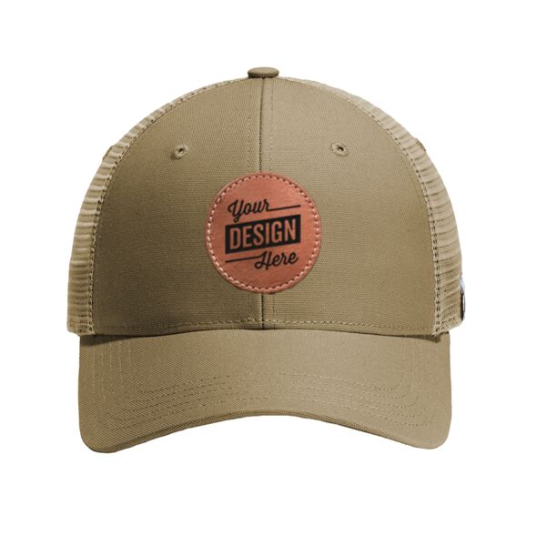 ® Rugged Professional ™ Series Cap & Leather Patch - Laser Engraved Thumbnail