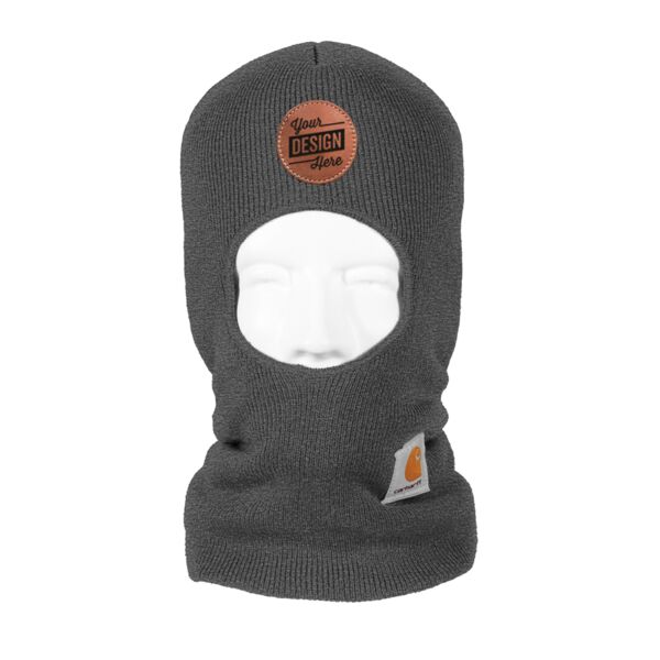 Carhartt® Face Mask& Laser Engraved Leather Patch Bundle - Your Logo Thumbnail