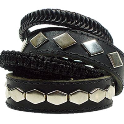 Hank Moody Bracelets Bundle Pack - Black Thumbnail