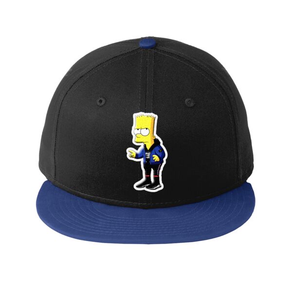 New Era Full Color Patch Flat Bill Snapback Cap Bundle - Your Logo Thumbnail