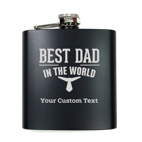 Best Dad in the World Flask Thumbnail