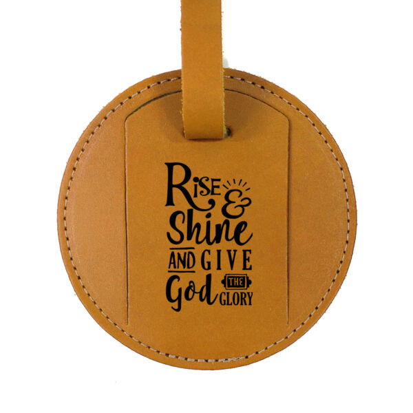 Give God the Glory Personalized Luggage Tag Thumbnail