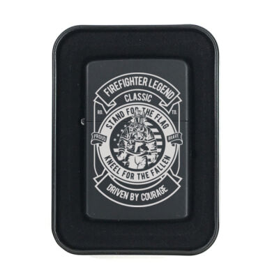 Personalized Fire Fighter Legend Stainless Steel Ligher Thumbnail