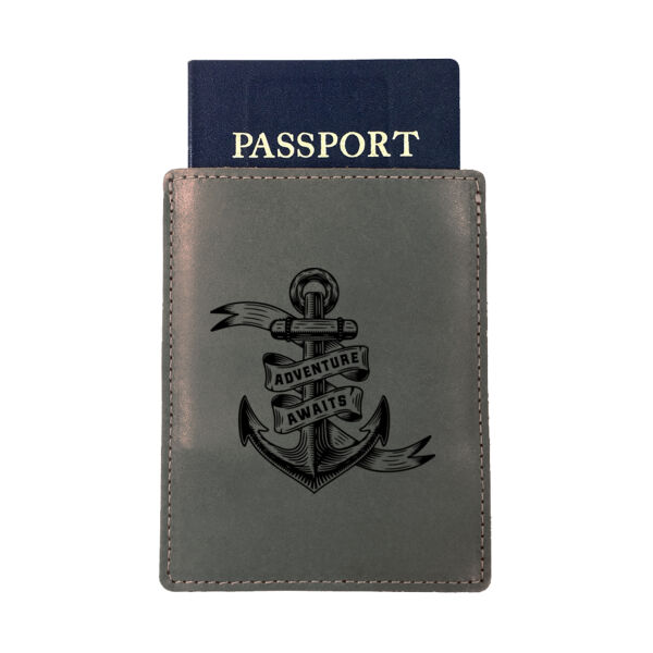 Adventure Awaits Personalized Passport Sleeve Thumbnail