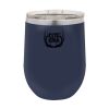 Polar Camel 12 oz. Vacuum Insulated Stemless Wine Glass w/Lid Navy Thumbnail