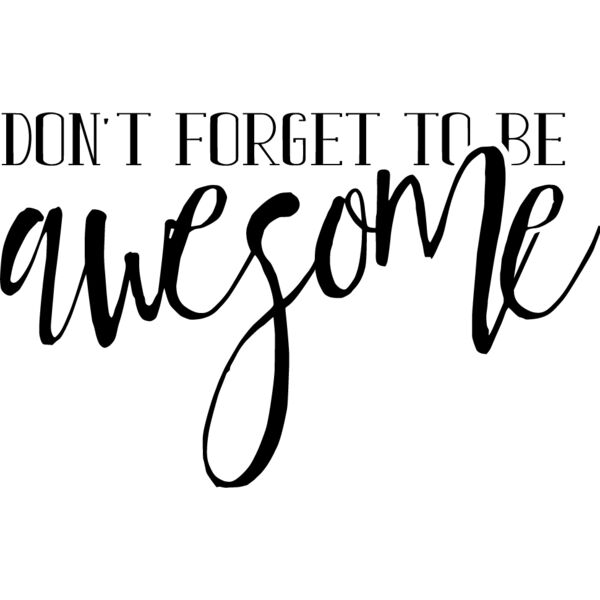 Be Aweseom Thumbnail