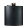 6 oz. Matte Black Laserable Stainless Steel Flask Thumbnail