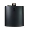 6 oz. Matte Black Laserable Stainless Steel Flask Thumbnail