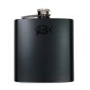 6 oz. Matte Black Flask Set in Black Presentation Box Thumbnail