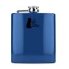 6 oz. Gloss Blue Laserable Stainless Steel Flask Thumbnail