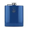 6 oz. Gloss Blue Laserable Stainless Steel Flask Thumbnail