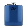 6 oz. Gloss Blue Laserable Stainless Steel Flask Thumbnail