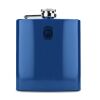 6 oz. Gloss Blue Laserable Stainless Steel Flask Thumbnail