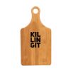 13 1/2" x 7" Bamboo Paddle Shape Cutting Board Thumbnail