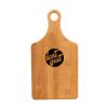 13 1/2" x 7" Bamboo Paddle Shape Cutting Board Thumbnail