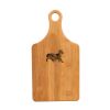 13 1/2" x 7" Bamboo Paddle Shape Cutting Board Thumbnail