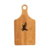 13 1/2" x 7" Bamboo Paddle Shape Cutting Board Thumbnail