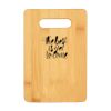 9" x 6" Bamboo Bar Cutting Board Thumbnail