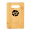 9" x 6" Bamboo Bar Cutting Board Thumbnail