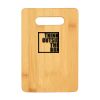 9" x 6" Bamboo Bar Cutting Board Thumbnail