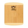 13 1/2" x 11 1/2" Bamboo 2-Tone Cutting Board Thumbnail